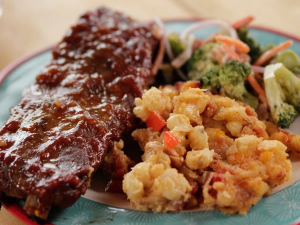 Sticky Spicy Slow-Cooked Ribs