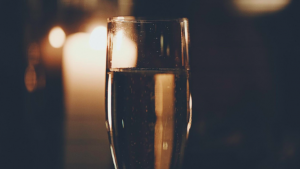 A glass of Champagne is a great sparkling wine option to celebrate many wonderful occasions.